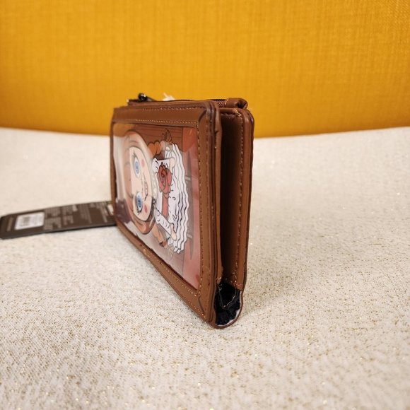 Loungefly Annabelle Doll Box Cosplay Horror Movie Halloween Flap Wallet NEW - Picture 4 of 12